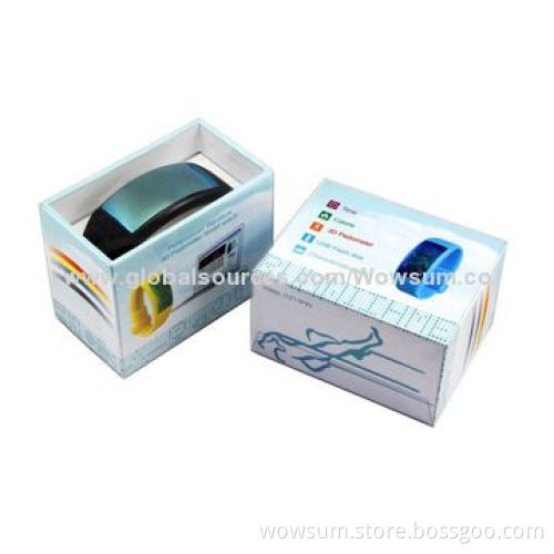 Pedometer watch with LED touchscreen and APP